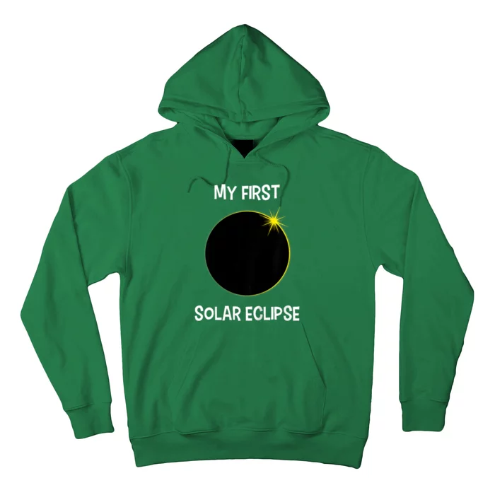 Solar Eclipse My First Solar Eclipse 2024 Eclipse Hoodie