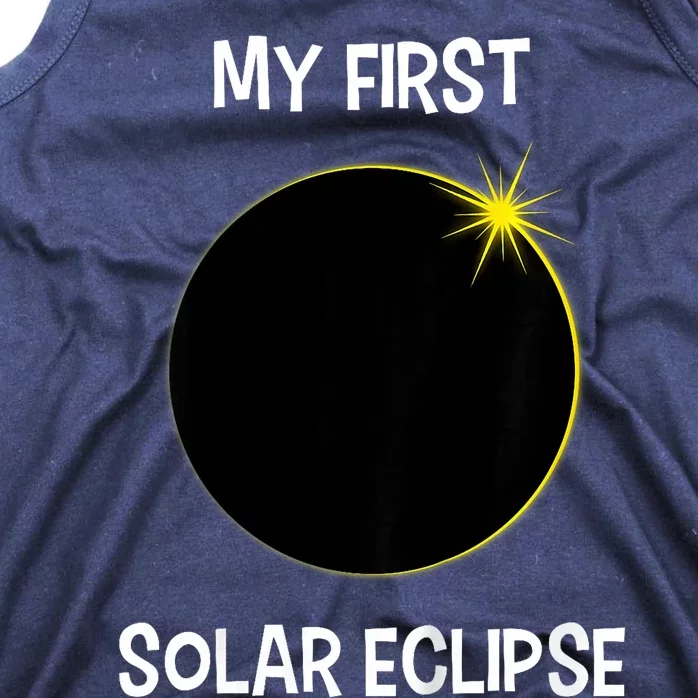 Solar Eclipse My First Solar Eclipse 2024 Eclipse Tank Top