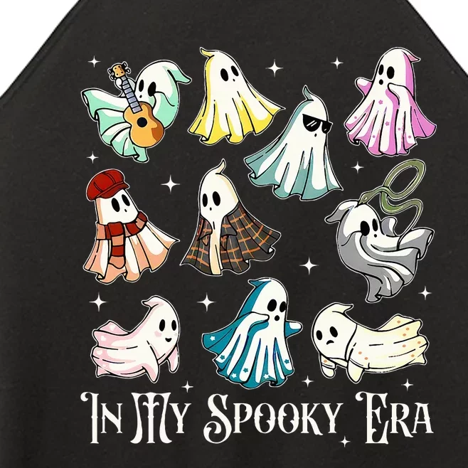 Spooky Era Music Lover Ghost Costume Women’s Perfect Tri Rocker Tank