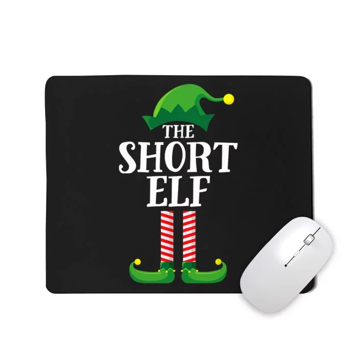 Short Elf Matching Family Group Christmas Party Mousepad