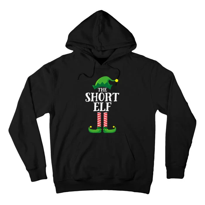 Short Elf Matching Family Group Christmas Party Tall Hoodie