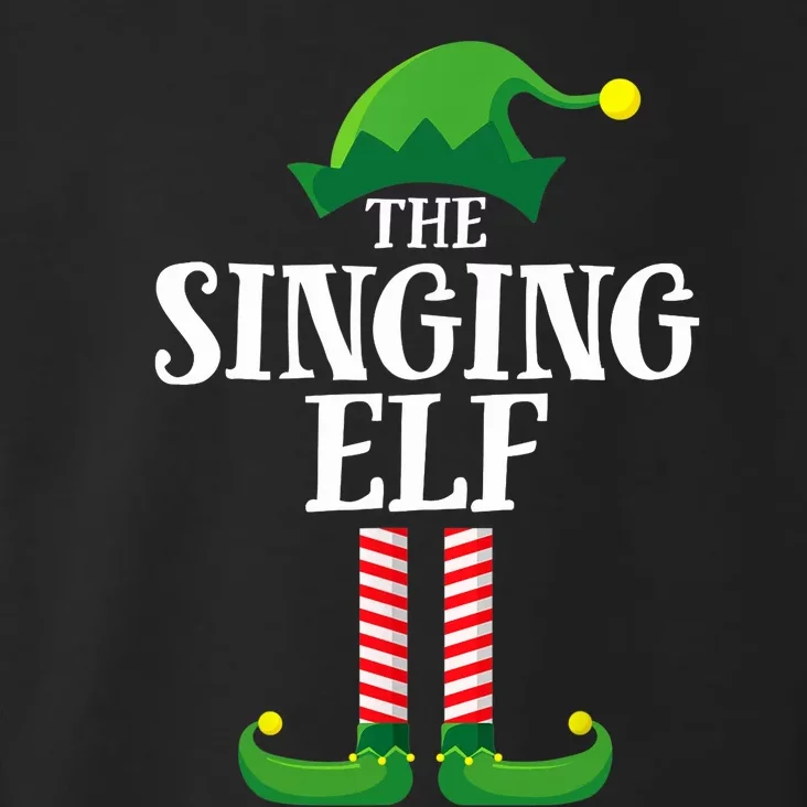 Singing Elf Matching Family Group Christmas Party Toddler Hoodie