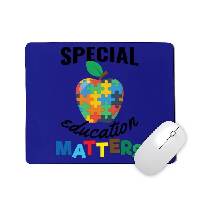 Special Education Matters Autism Awareness Gift Cute Gift Mousepad