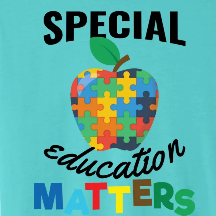 Special Education Matters Autism Awareness Gift Cute Gift ChromaSoft Performance T-Shirt