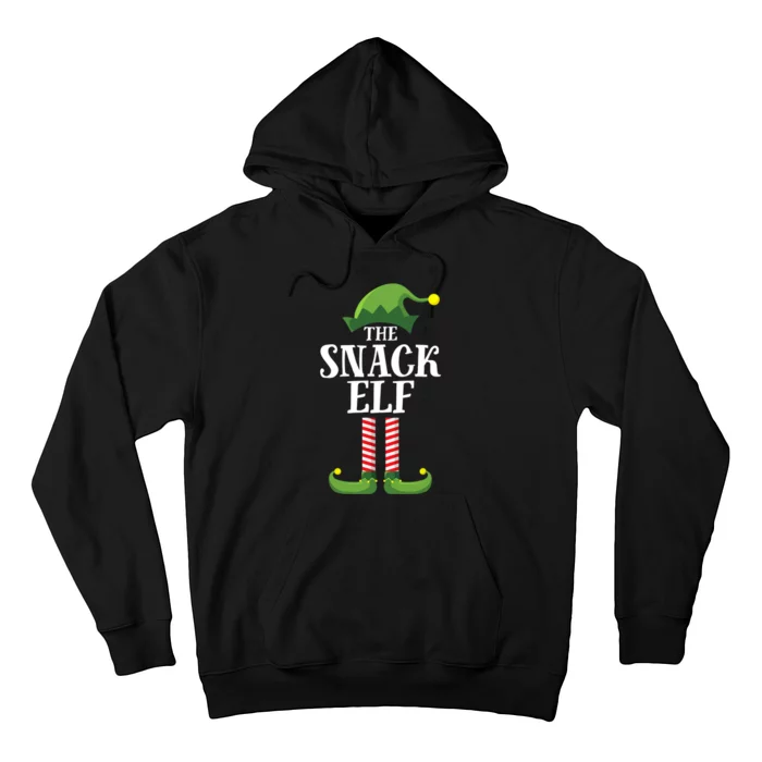 Snack Elf Matching Family Group Christmas Party Hoodie