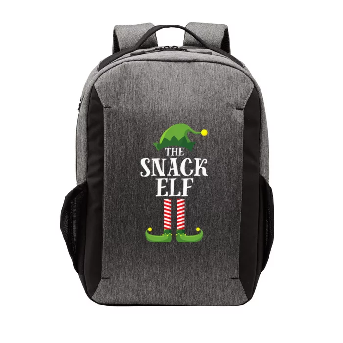 Snack Elf Matching Family Group Christmas Party Vector Backpack