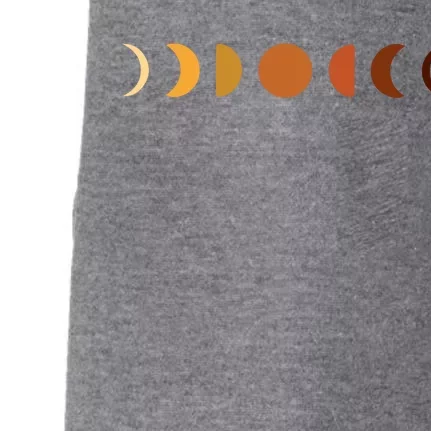 Solar Eclipse Moon Doggie 3-End Fleece Hoodie