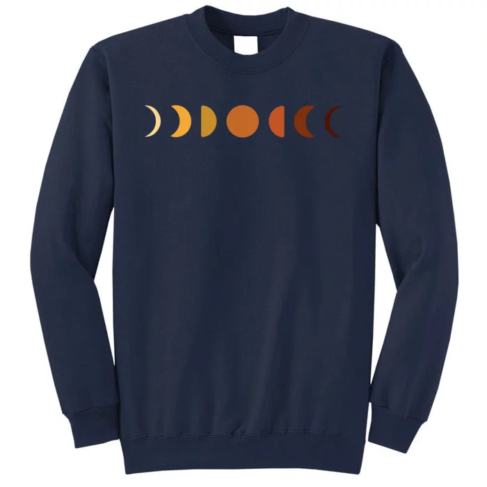 Solar Eclipse Moon Tall Sweatshirt