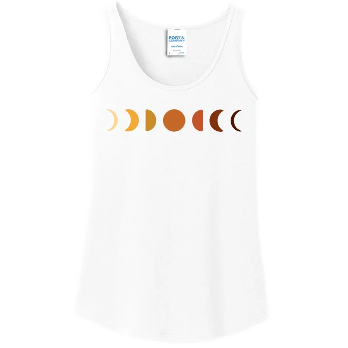 Solar Eclipse Moon Ladies Essential Tank