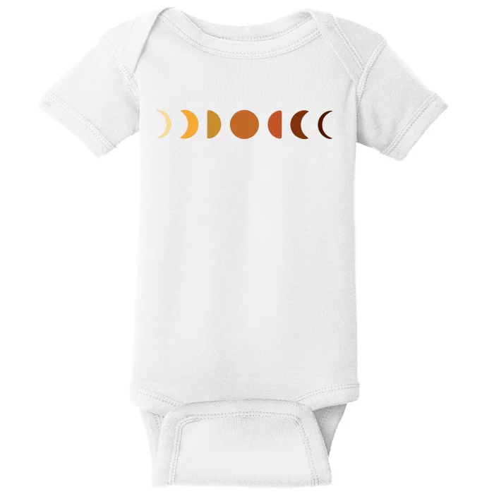 Solar Eclipse Moon Baby Bodysuit