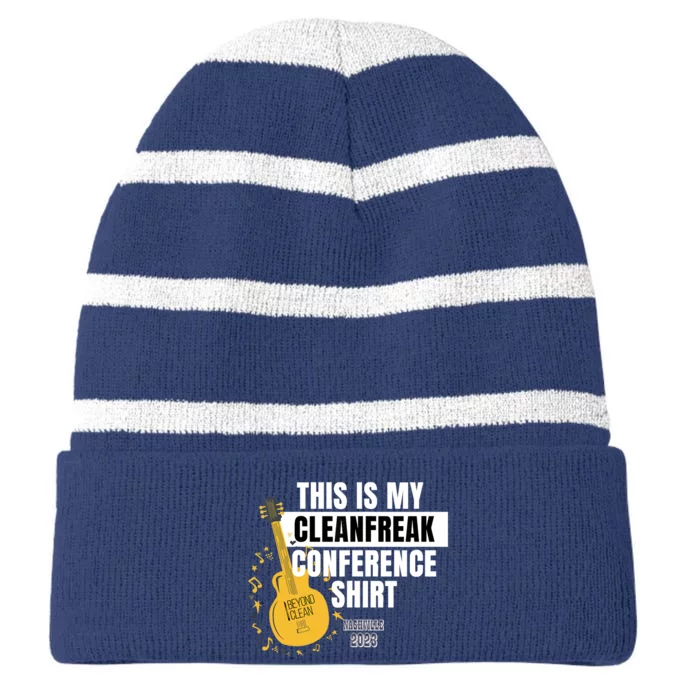 Special Edition Nashville Cleanfreak Striped Beanie with Solid Band