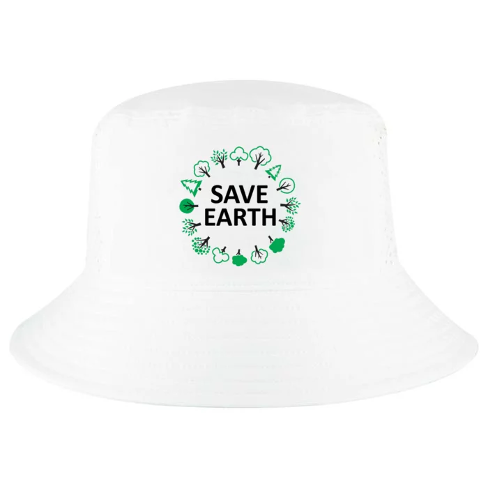 Save Earth Nature Trees Cool Comfort Performance Bucket Hat