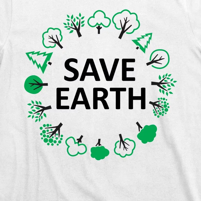 Save Earth Nature Trees T-Shirt