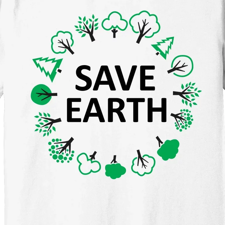 Save Earth Nature Trees Premium T-Shirt