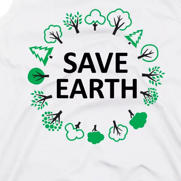 Save Earth Nature Trees Tank Top