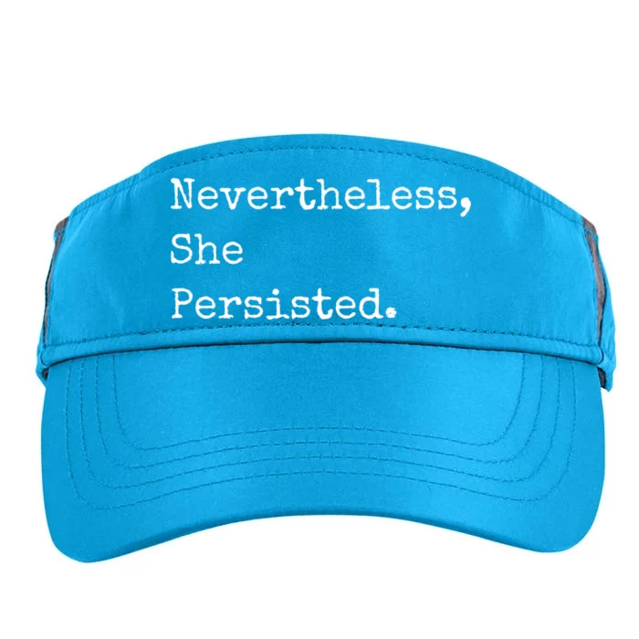 Senator Elizabeth Warren Nevertheless, She Persisted. Adult Drive Performance Visor