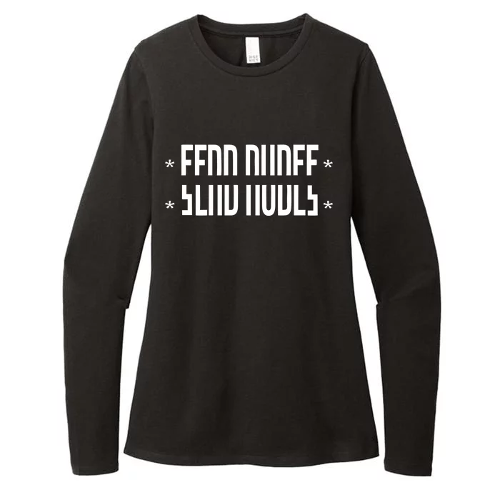 Send Nudes Hidden Message Womens CVC Long Sleeve Shirt