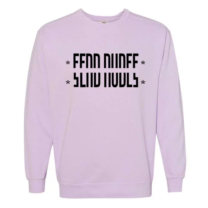 Send Nudes Hidden Message Garment-Dyed Sweatshirt