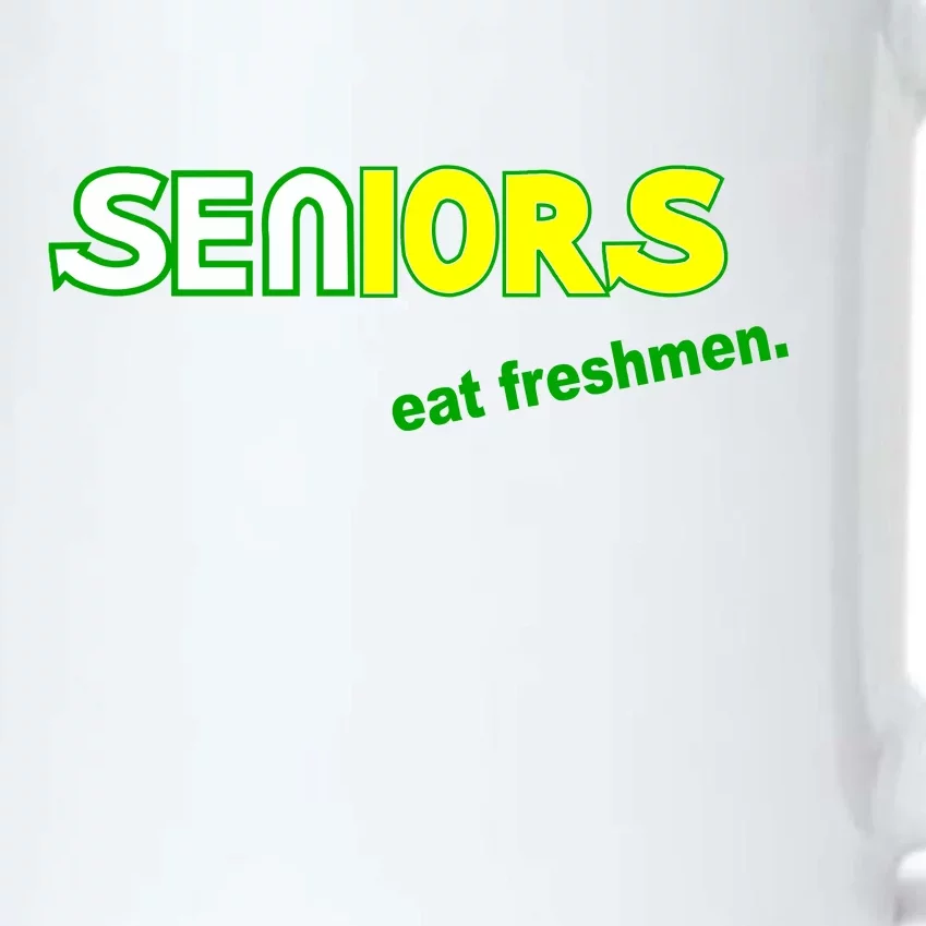 Seniors Eat Freshman Black Color Changing Mug