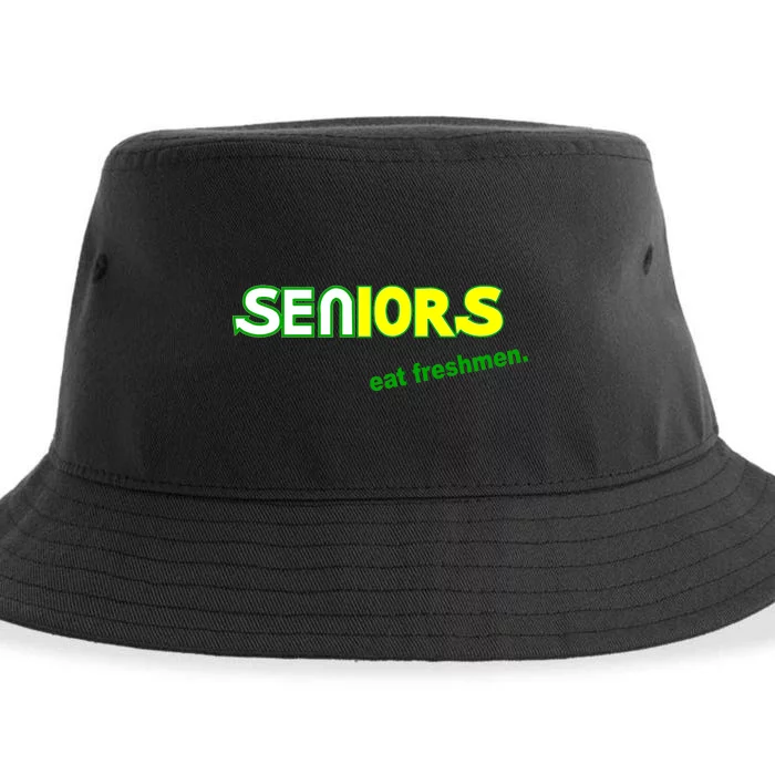 Seniors Eat Freshman Sustainable Bucket Hat