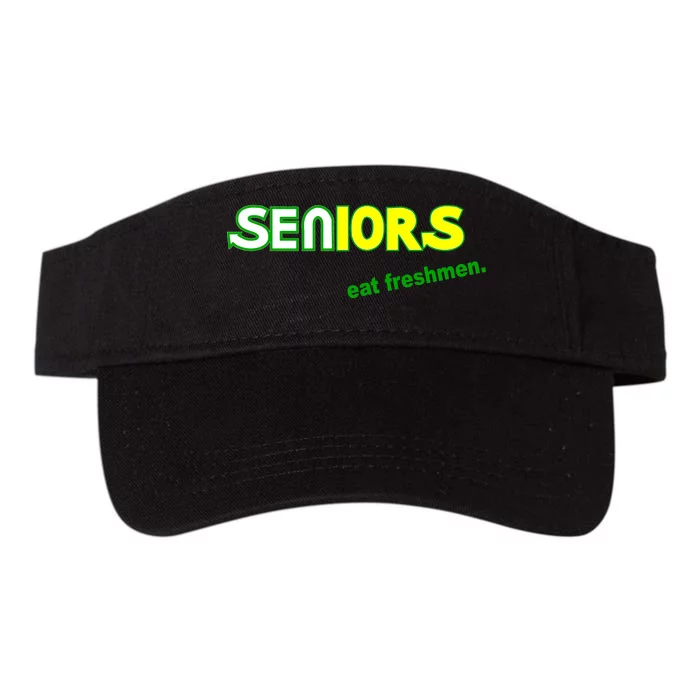 Seniors Eat Freshman Valucap Bio-Washed Visor