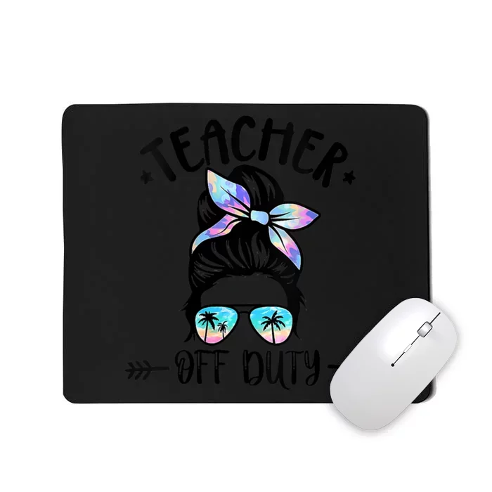 Summer End Of School Year Teacher Off Duty Mousepad