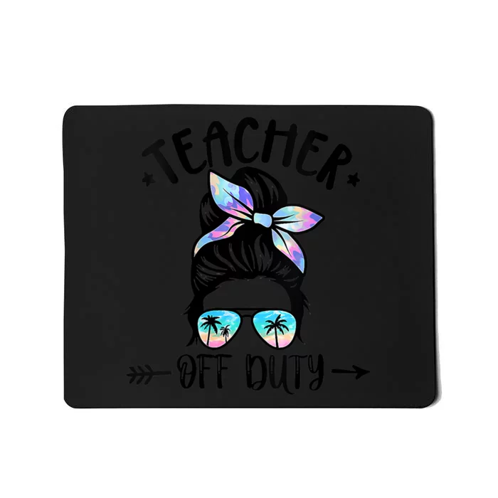 Summer End Of School Year Teacher Off Duty Mousepad