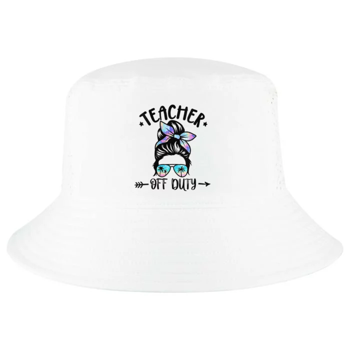 Summer End Of School Year Teacher Off Duty Cool Comfort Performance Bucket Hat