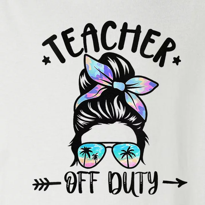 Summer End Of School Year Teacher Off Duty Toddler Long Sleeve Shirt