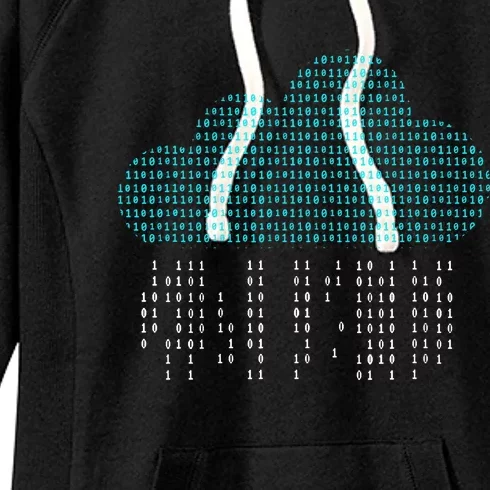 Software Engineer Programming Computer Developer Coder Women's Fleece Hoodie