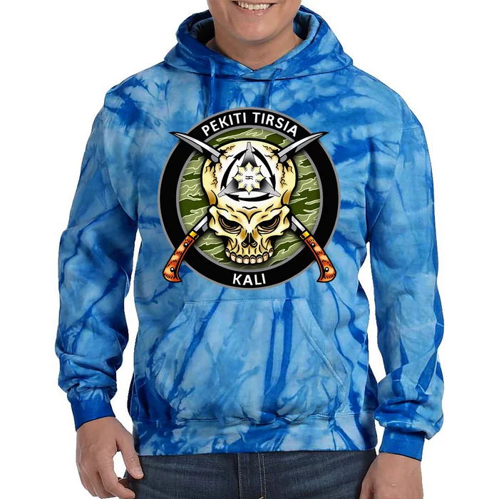 Silat Eskrima Pekiti Tirsia Kali Filipino Tie Dye Hoodie