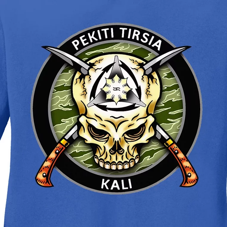 Silat Eskrima Pekiti Tirsia Kali Filipino Ladies Long Sleeve Shirt