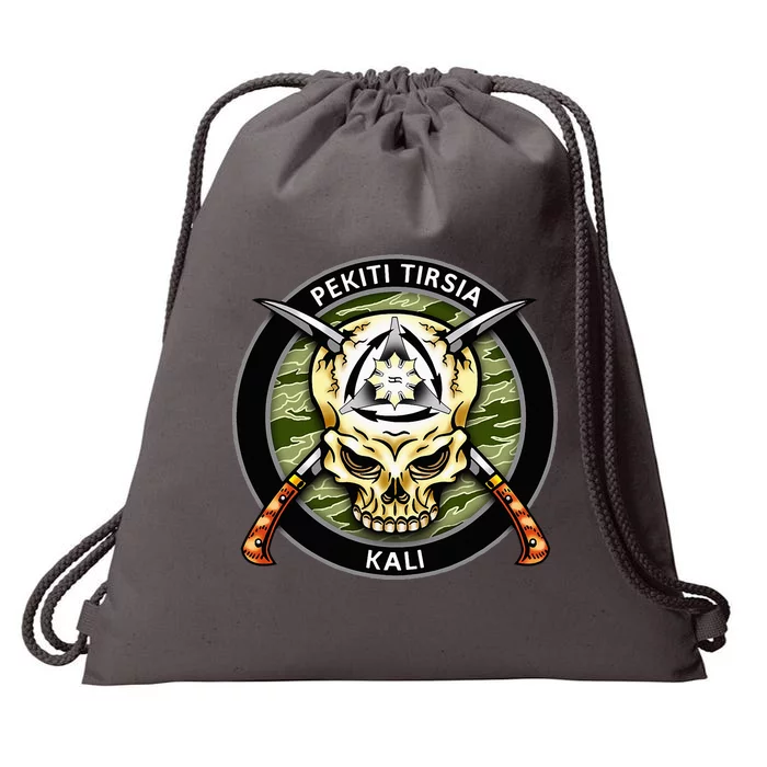 Silat Eskrima Pekiti Tirsia Kali Filipino Drawstring Bag