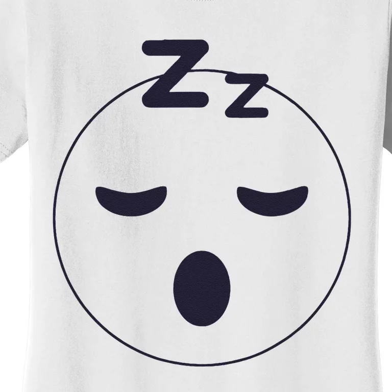 Sleep Emoticon Pajama Sleeping Pjs Men Women Pajamas Women's T-Shirt