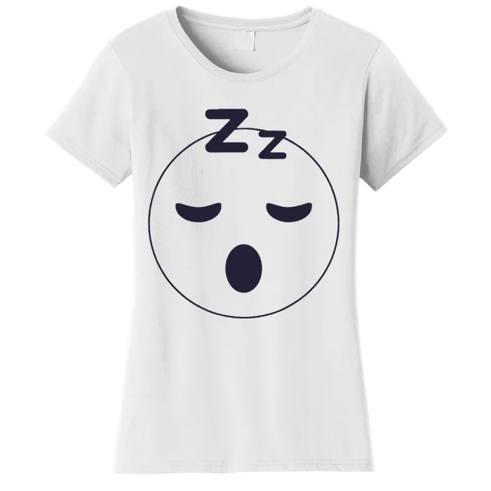 Sleep Emoticon Pajama Sleeping Pjs Men Women Pajamas Women's T-Shirt