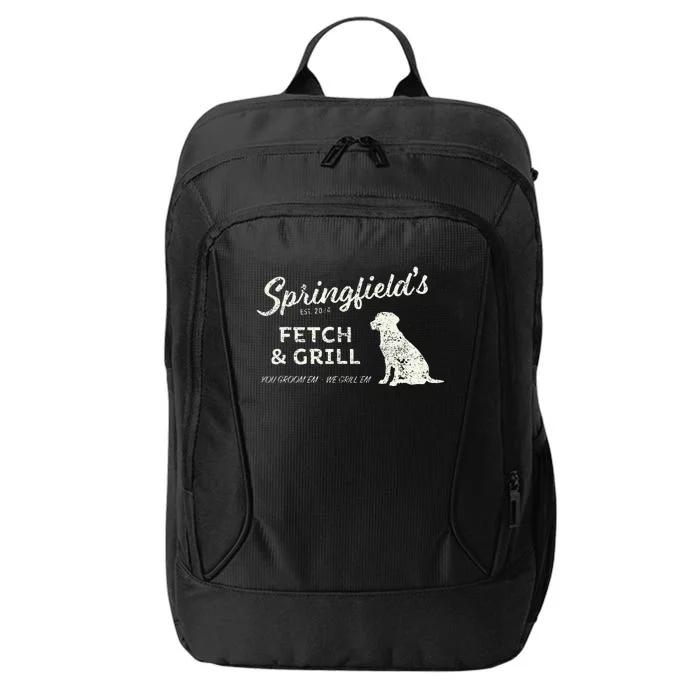 Springfield Eating Pets Fetch & Grill City Backpack