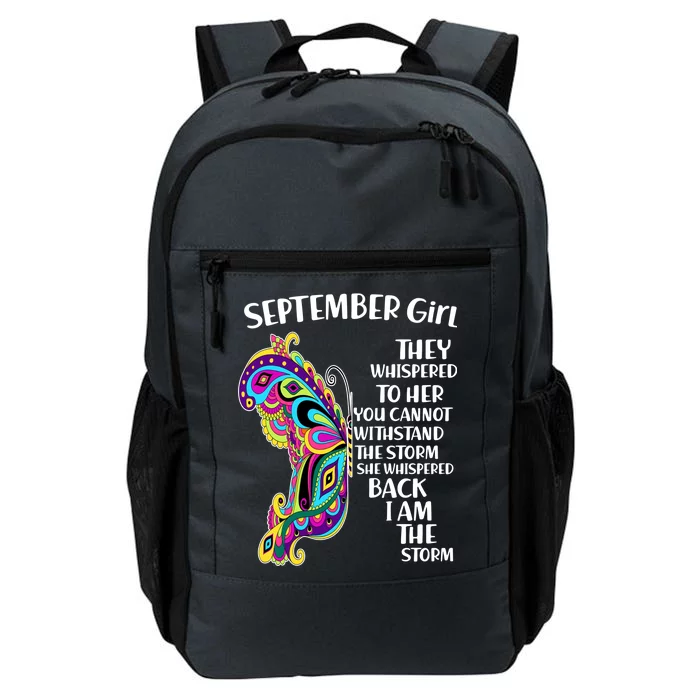 September Girl Paisley Butterfly Daily Commute Backpack