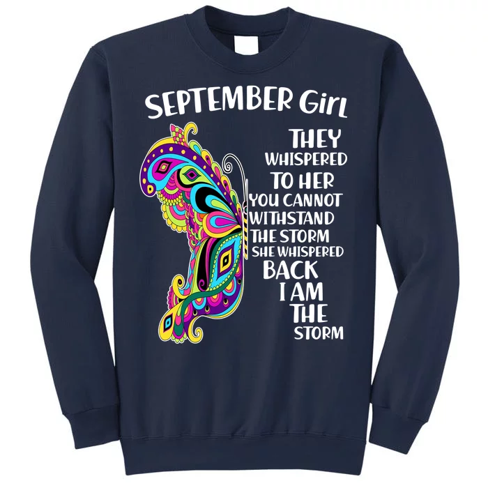 September Girl Paisley Butterfly Sweatshirt