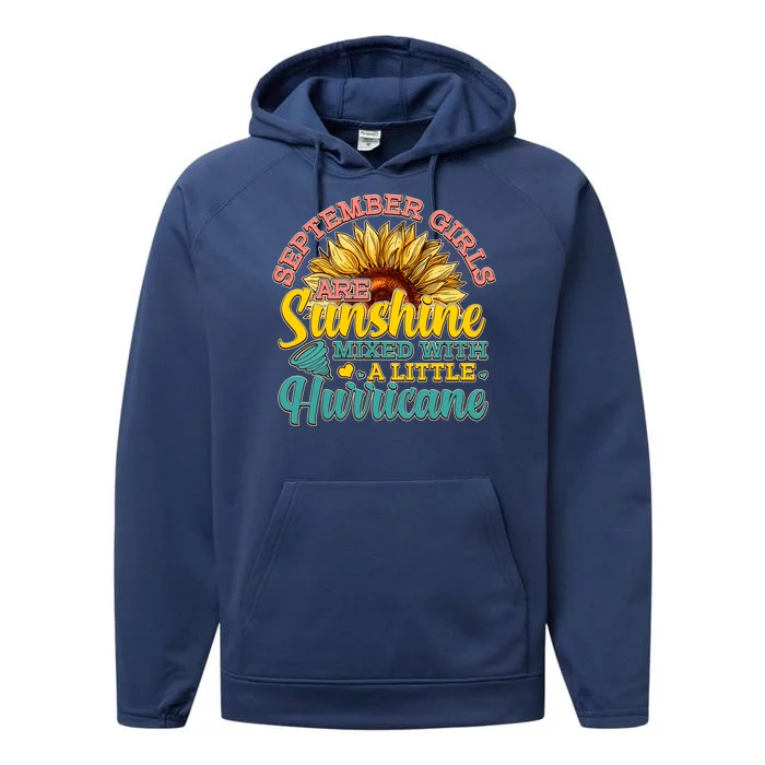 September Girls Sunshine And Hurricane Cute Performance Fleece Hoodie