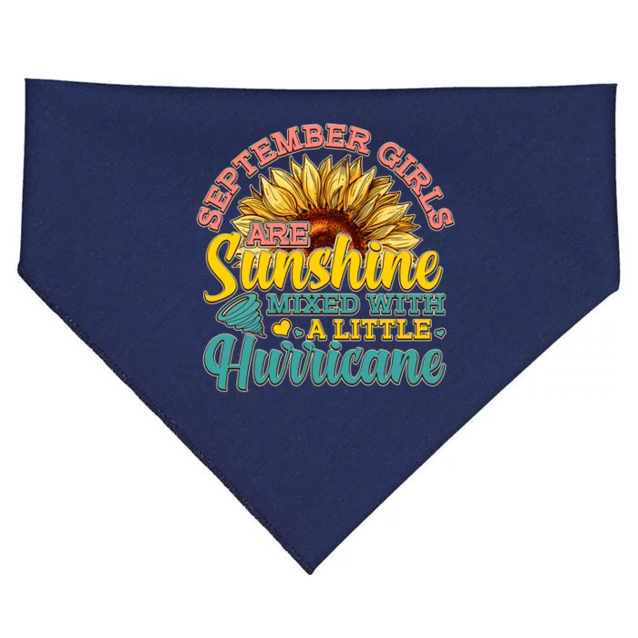 September Girls Sunshine And Hurricane Cute USA-Made Doggie Bandana