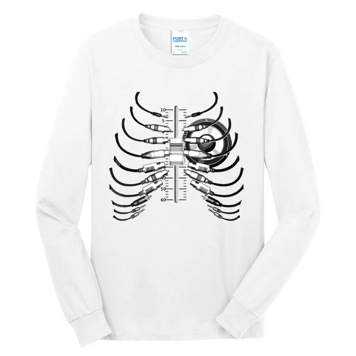 Sound Engineer Rib Cage Wired For Sound Tall Long Sleeve T-Shirt