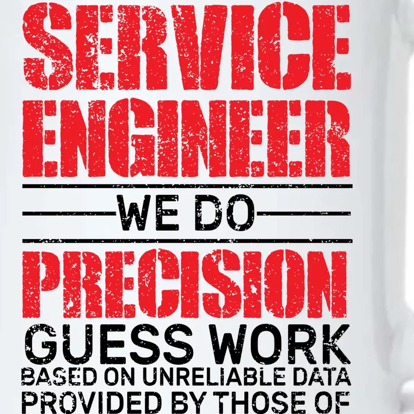 Service Engineer Black Color Changing Mug