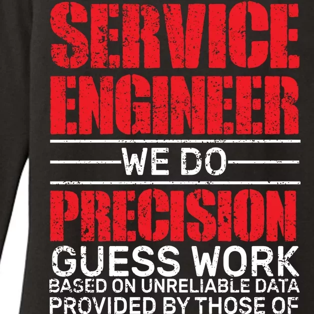 Service Engineer Womens CVC Long Sleeve Shirt