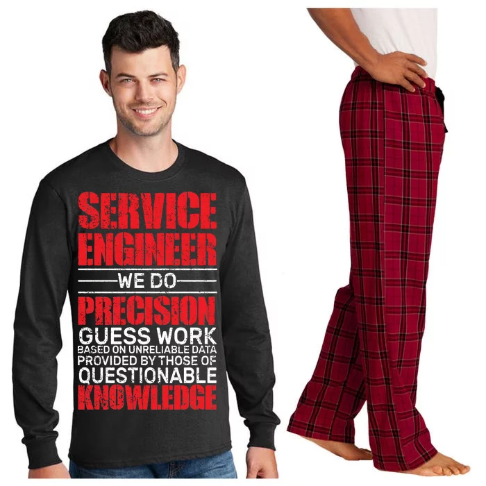 Service Engineer Long Sleeve Pajama Set