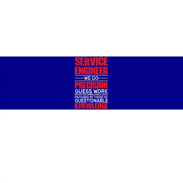 Service Engineer Bumper Sticker