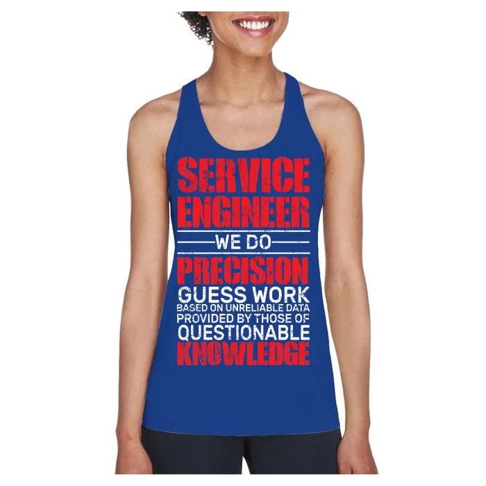 Service Engineer Women's Racerback Tank