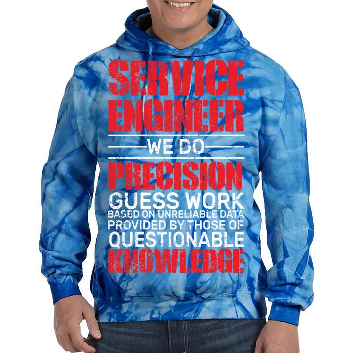 Service Engineer Tie Dye Hoodie