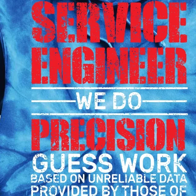 Service Engineer Tie Dye Hoodie