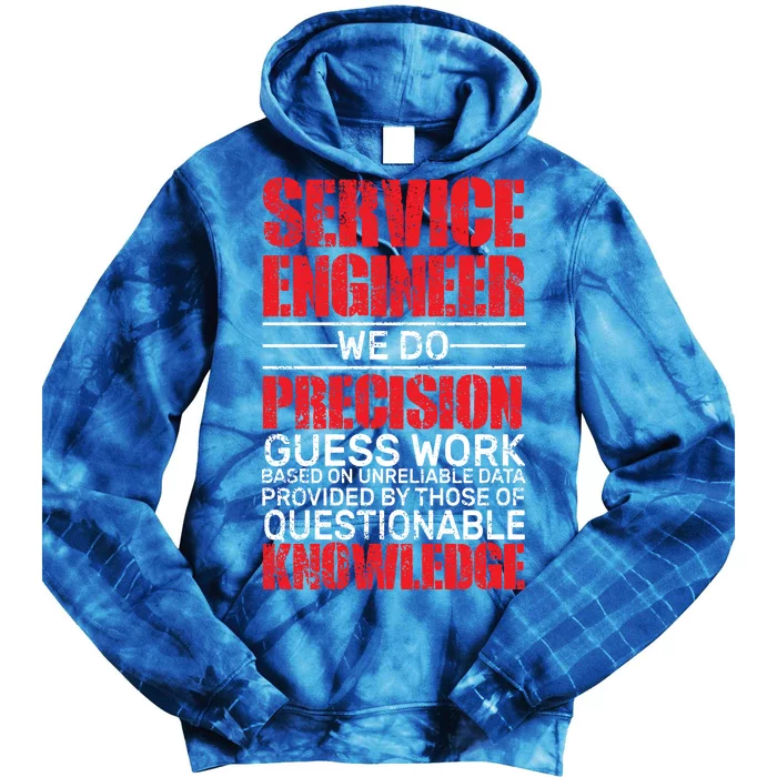 Service Engineer Tie Dye Hoodie