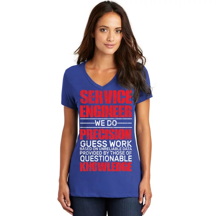 Service Engineer Women's V-Neck T-Shirt